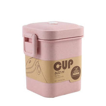 Load image into Gallery viewer, Wheat straw soup cup pink
