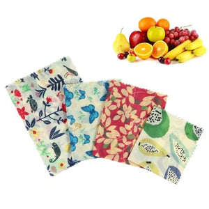 Beeswax food wraps, assorted patterns